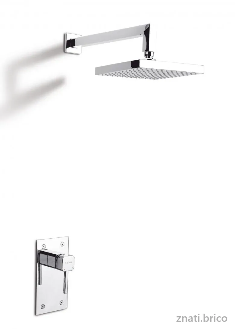 Kit Mitigeur de douche encastré Zarzis