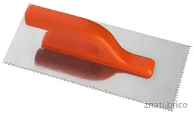PLATOIR INOX DENTÉE