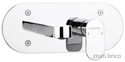 Mitigeur de lavabo encastré Sfax