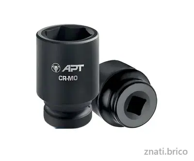 Douille à impact 1/2″Dr.6PT APT 40mm