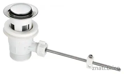 BONDE DE LAVABO AUTOMATIQUE