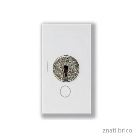 INTERRUPTEUR SIMPLE ALLUMAGE AVEC CLÉ 16A - 250V