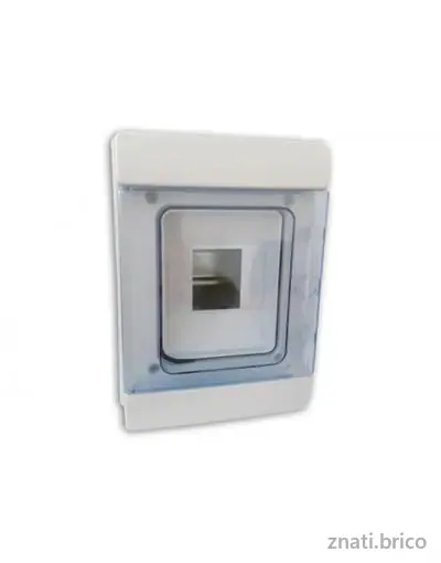 COFFRET PLASTIQUE APPARENT 2-4 MODULES ETANCHE IP65
