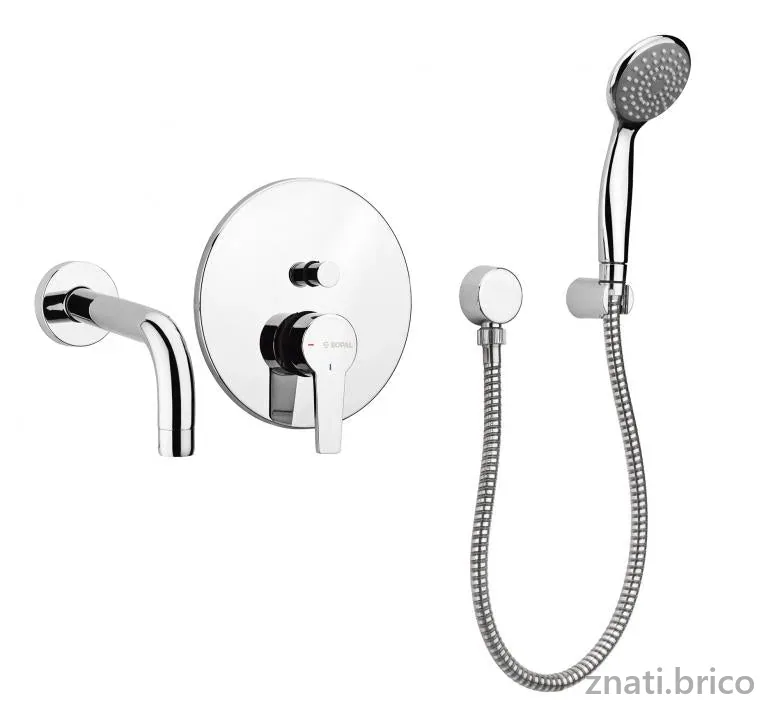 Mitigeur de bain-douche encastré Douz