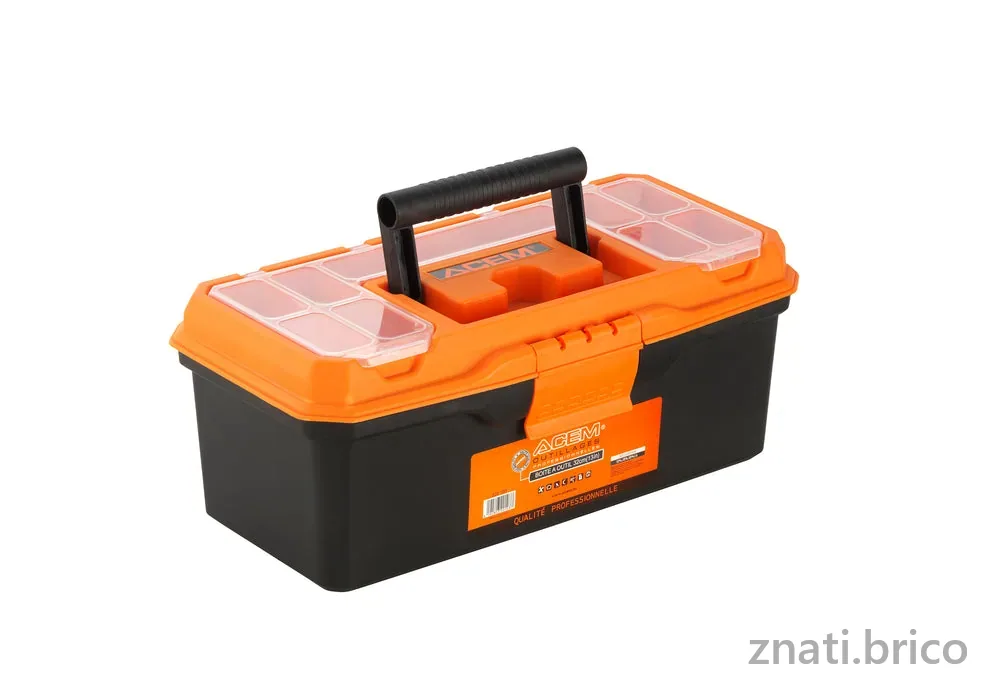 BOITE À OUTILS PLASTIQUE 32 CM