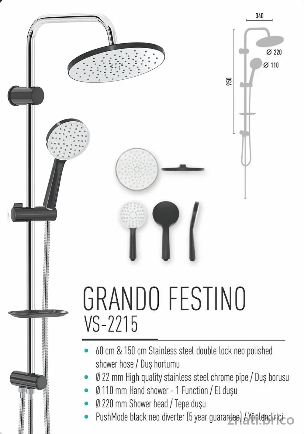 VALTEMO, GRANDO FESTINO RAIN SET