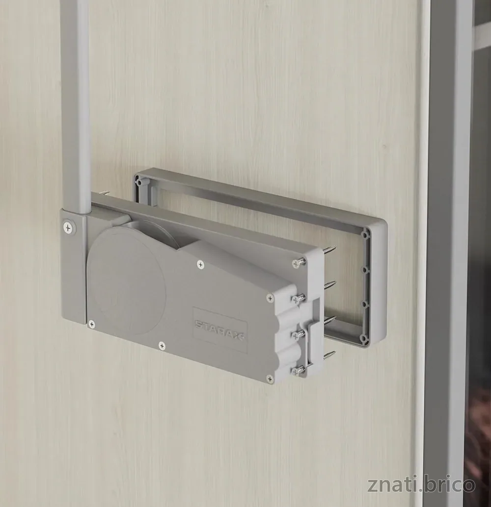CACHE MECANISME POUR PORTE VETEMENTS S-6013 "25 x 286 x 114"