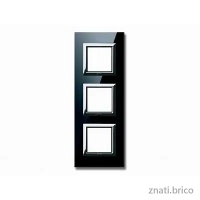 PLAQUES “VERA 44” POUR BOÎTES RONDES ET CARRÉES 6(2+2+2) MODULES