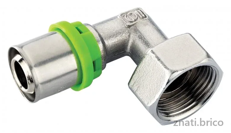 RACCORD COUDE ECROU LIBRE