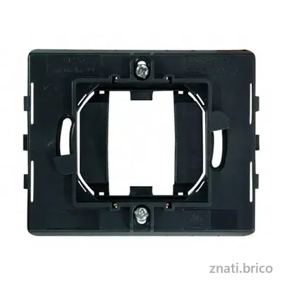 MONTURES CARRÉE POUR PLAQUES "PENCHÉE 45" AVEC GRIFFES -1/2 MODULES