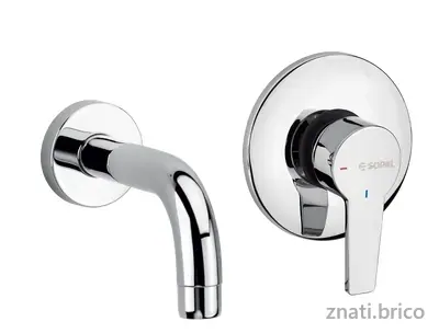 Mitigeur de lavabo encastré Douz