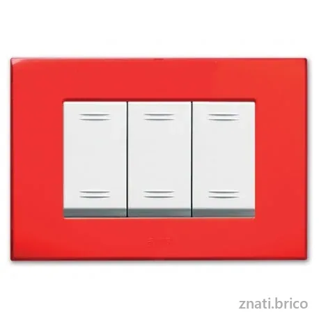 PLAQUES DUPLEX RECTANGULAIRES SYS 45