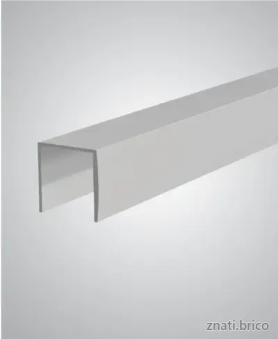 PROFILET U 5910 ALUM MAT