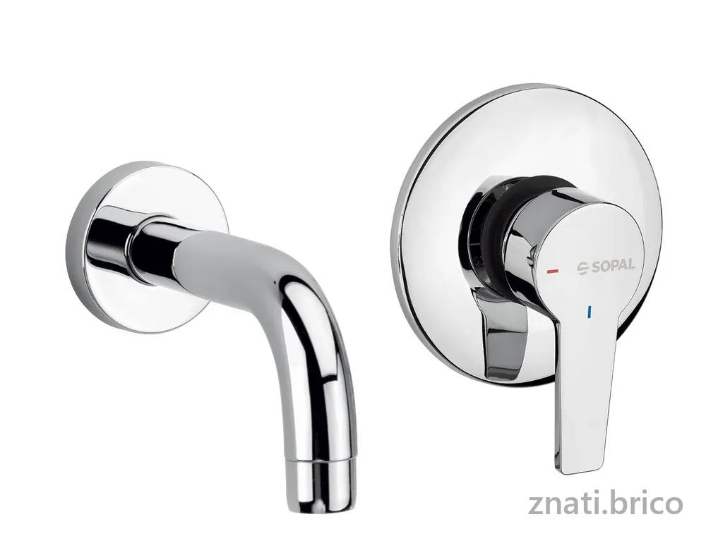 Mitigeur de lavabo encastré Douz