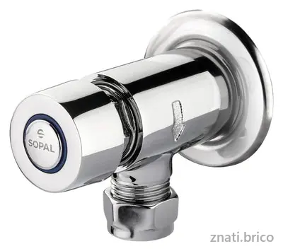 Robinet lavabo temporisé