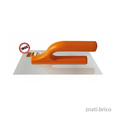 PLATOIR INOX 280*115MM MANCHE EN PLASTIQUE ACEM