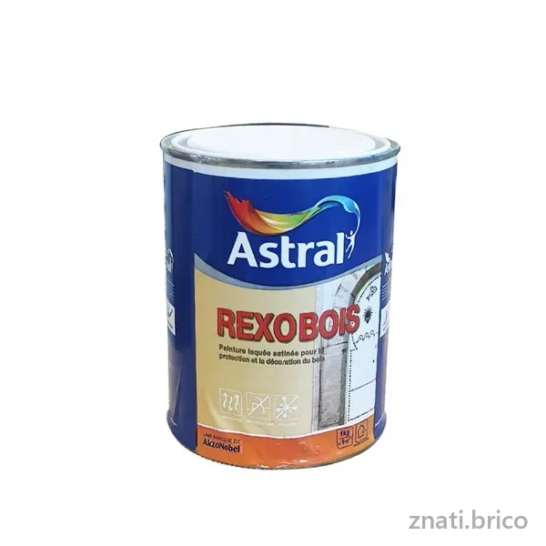 LAQUE REXOBOIS BLANC 1KG ASTRAL