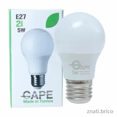 Ampoules Led E27 – 5W