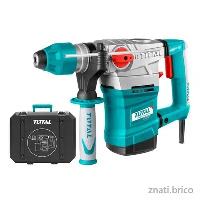 Marteau perforateur SDS plus 1800W TH118366 gris et vert - TOTAL