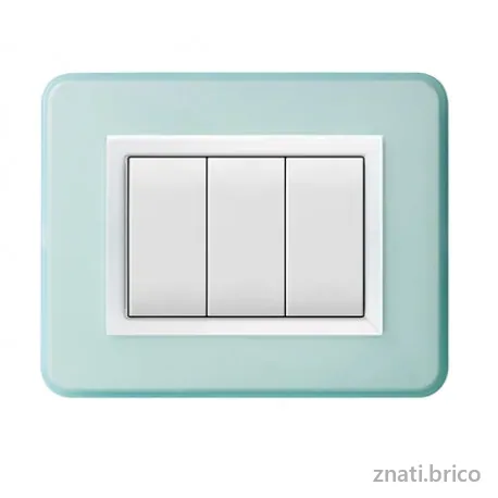 PLAQUE PERSONAL BLEU AZUR