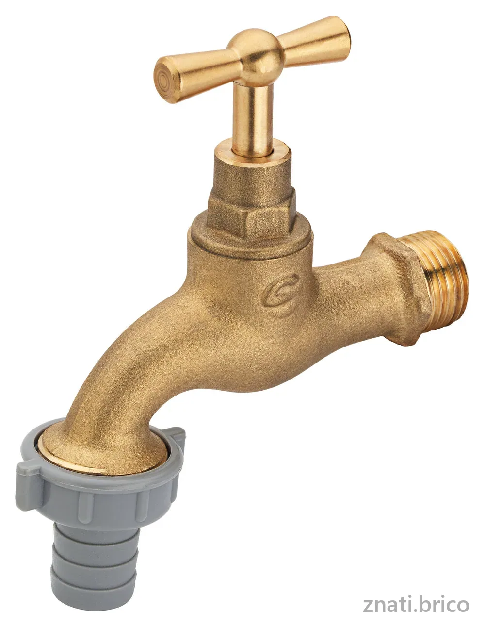 ROBINET JARDIN CHICHMA JAUNE 1/2 SOPAL
