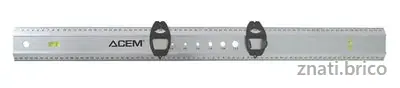 RÉGLE ALUMINIUM 750 MM AVEC NIVEAU