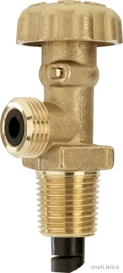 ROBINET DE GAZ TOTAL GOUPILLE CARREE