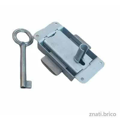 SERRURE D'ARMOIRE SANS GACHE AVEC CLÉ MTS