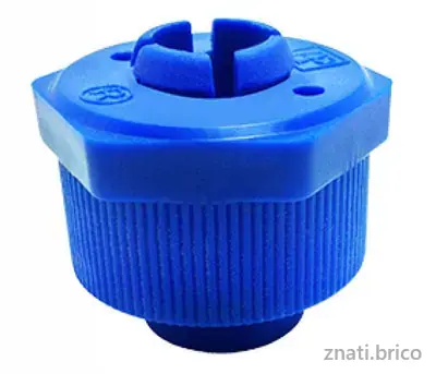BOUCHE TUBE BLEU PEX 26