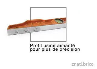 NIVEAU PROFESSIONNEL ANTI-CHOC MAGNÉTIQUE