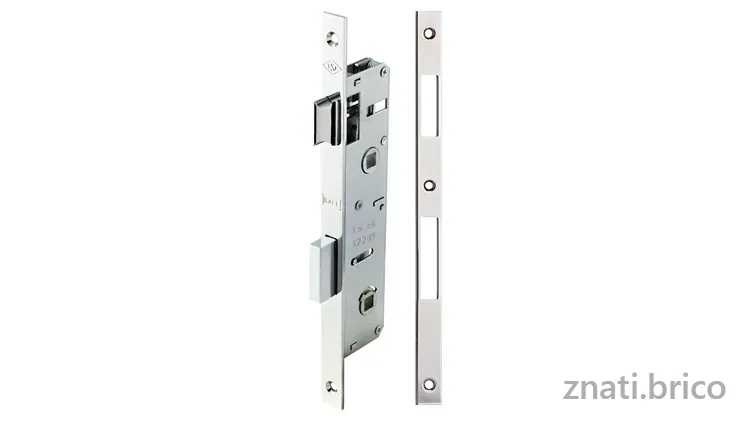 Serrure à Encastrer Porte PVC WC