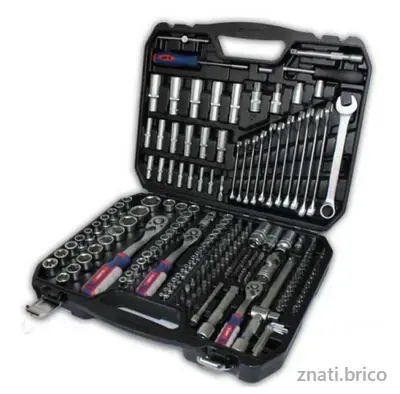 COFFRET DOUILLES ET OUTILLAGES198PCS