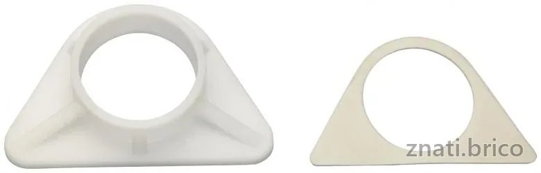 Ensemble de fixation pour evier INOX