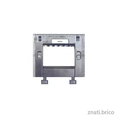 MONTURE COULISSANTE 3 MODULES S44 ALUMINIUM NATUREL