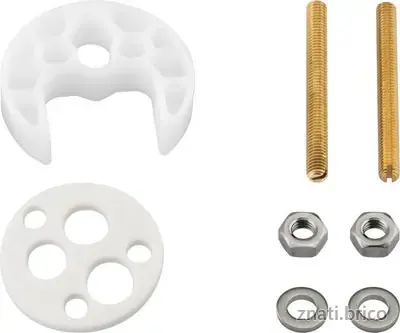 Ensemble de fixation 2 tiges L115 joint Ø44
