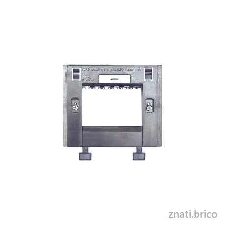 MONTURE COULISSANTE 3 MODULES S44 ALUMINIUM NATUREL