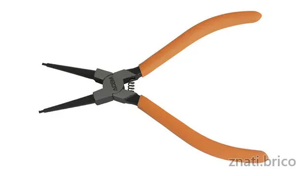PINCE À POINTES DROITES POUR CIRCLIPS INTÉRIEURS
