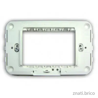 MONTURE 3 MODULES POUR PLAQUE 45