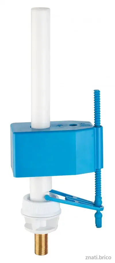 ROBINET FLOTTEUR ALIMENTATION BAS AVEC EMBOUT EN LAITON