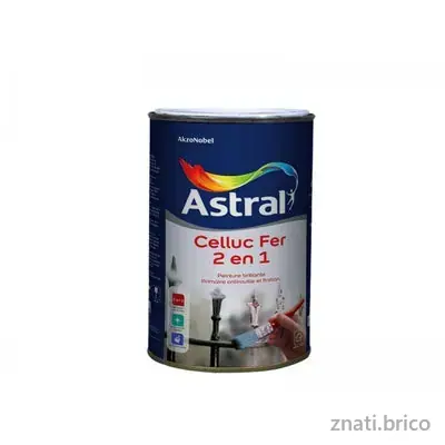 LAQUE CELLUC FER 2EN1 NOIR 1KG ASTRAL