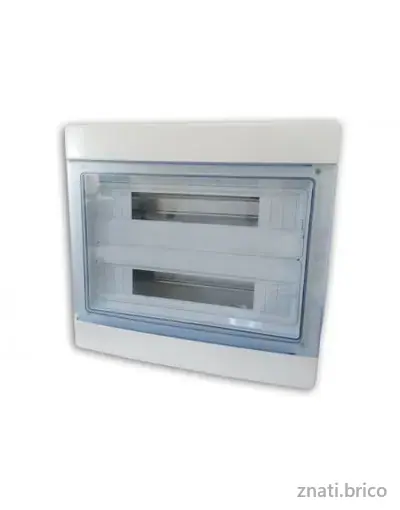 COFFRET PLASTIQUE APPARENT 36 MODULES ETANCHE IP65