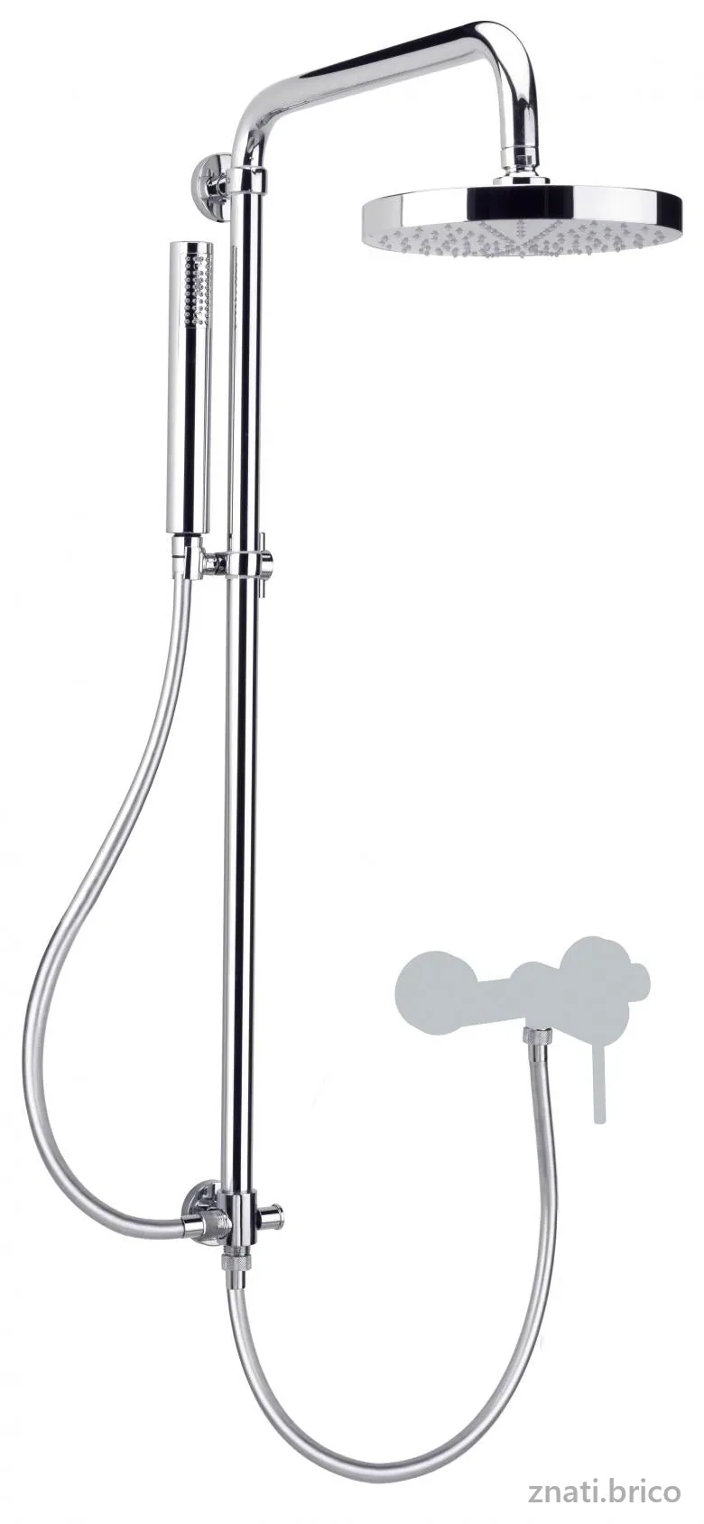 Colonne de douche avec inverseur Zarzis