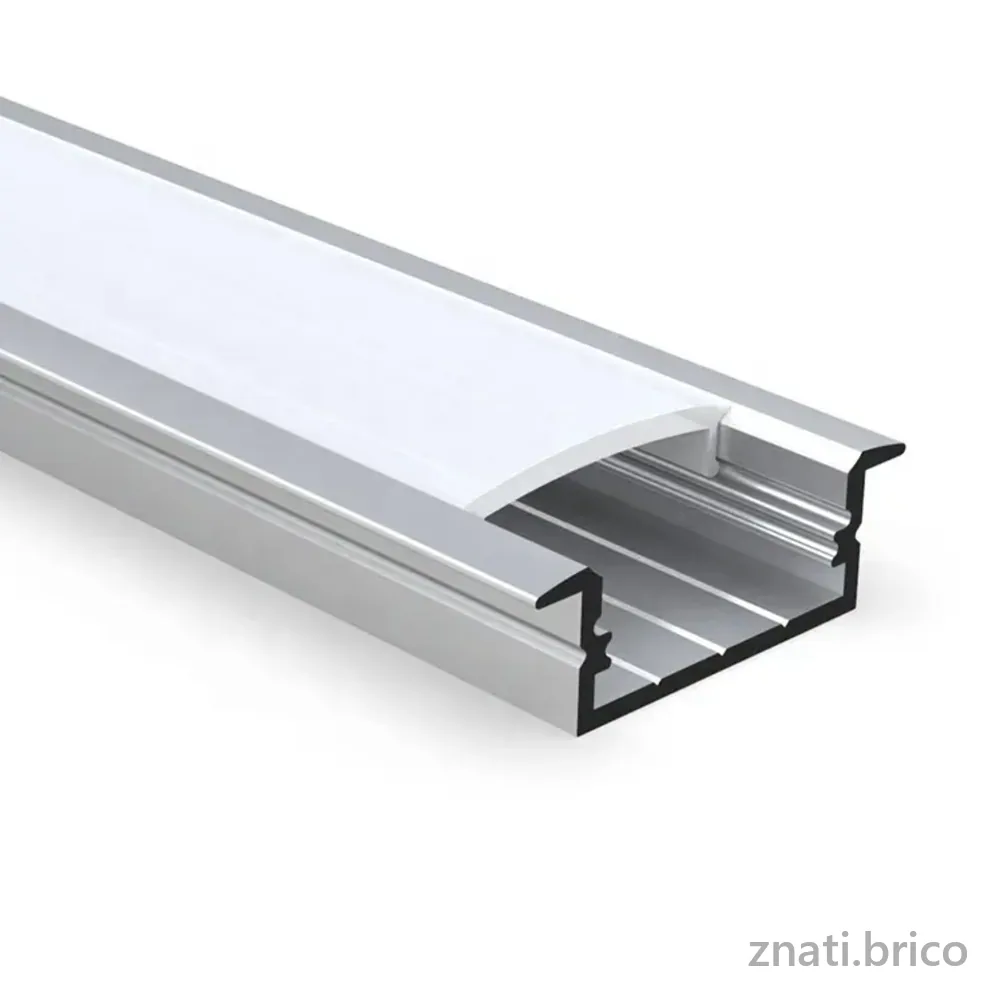 PROFILE PORTE LED ENC 3M ALUM