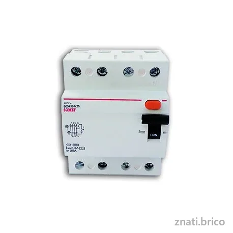 INTER-DIFF 4P 25A IDN MOD.RCCB 4P 30MA