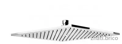 Douche de tête carrée inox 300X300