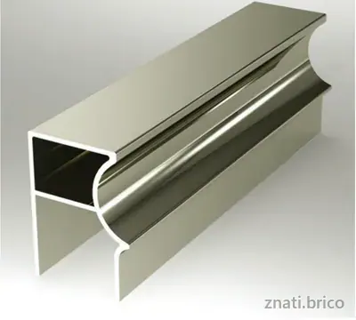 PROFILET POIGNEE ER6263 CHROME BRILLANT