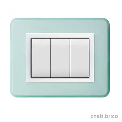PLAQUE PERSONAL BLEU AZUR