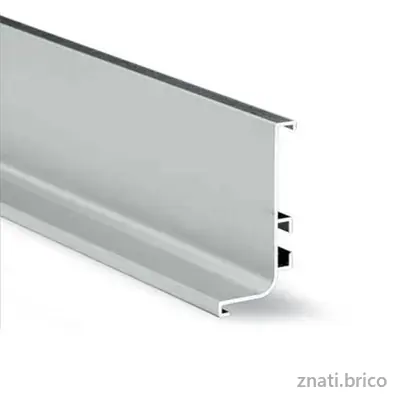 Profilé L, PROFILET L CHROME 4.2M 5453