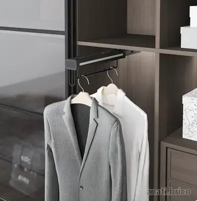 PORTE CHEMISE ALUM "80 x 460 x 150" ANTHRACITE