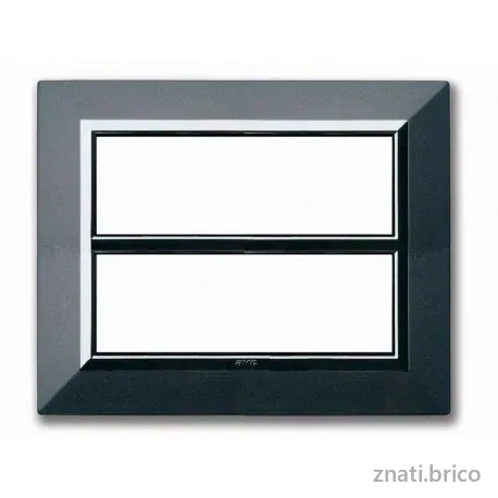 PLAQUES “ZAMA 44” POUR BOÎTES BL05P 12(6+6) MODULES